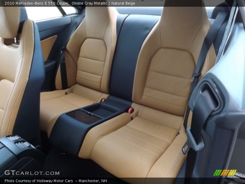 Olivine Gray Metallic / Natural Beige 2010 Mercedes-Benz E 550 Coupe