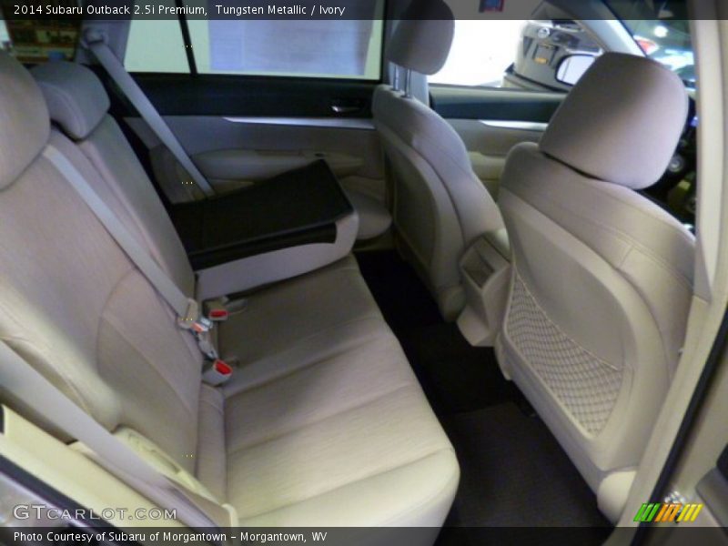 Tungsten Metallic / Ivory 2014 Subaru Outback 2.5i Premium