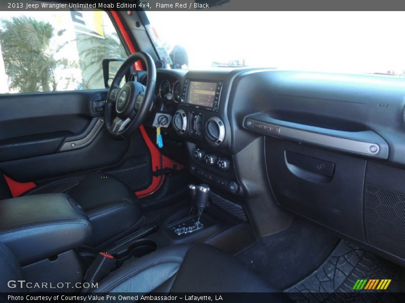Flame Red / Black 2013 Jeep Wrangler Unlimited Moab Edition 4x4