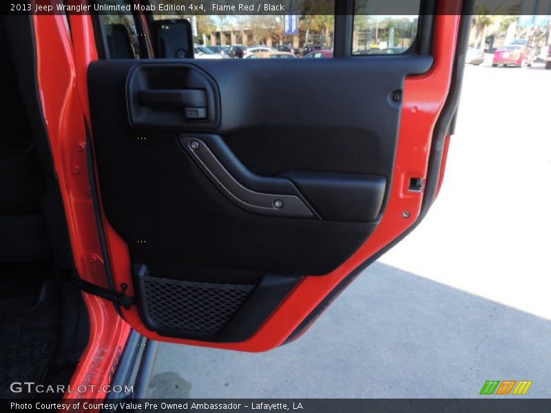 Flame Red / Black 2013 Jeep Wrangler Unlimited Moab Edition 4x4