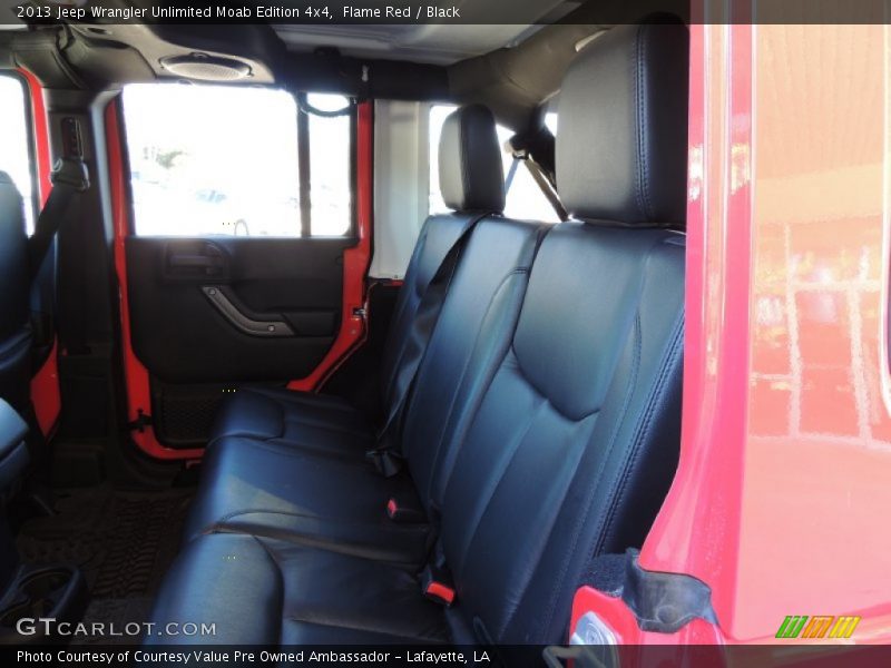 Flame Red / Black 2013 Jeep Wrangler Unlimited Moab Edition 4x4