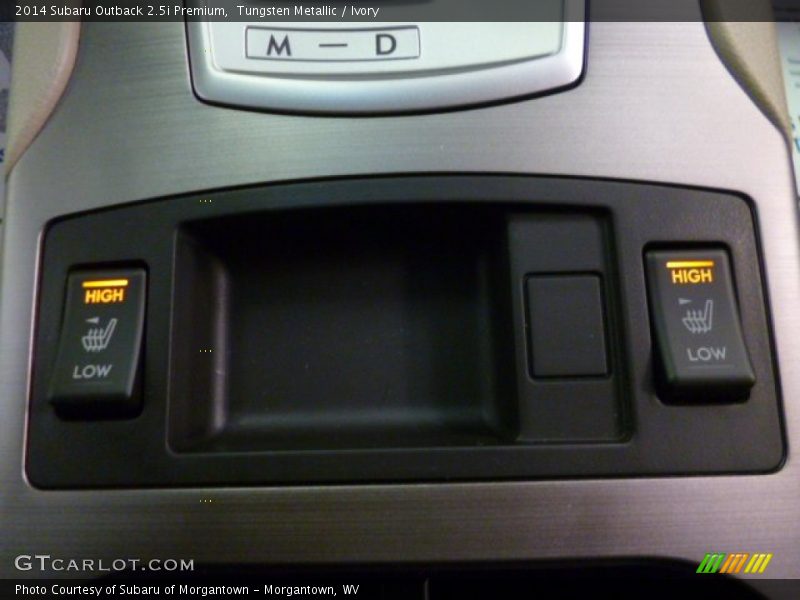 Tungsten Metallic / Ivory 2014 Subaru Outback 2.5i Premium