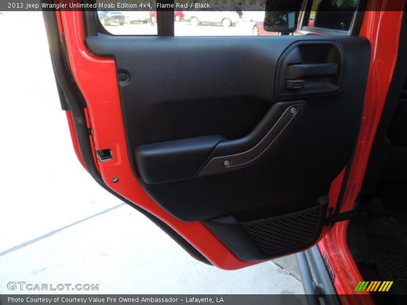Flame Red / Black 2013 Jeep Wrangler Unlimited Moab Edition 4x4