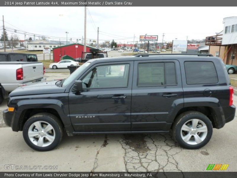Maximum Steel Metallic / Dark Slate Gray 2014 Jeep Patriot Latitude 4x4
