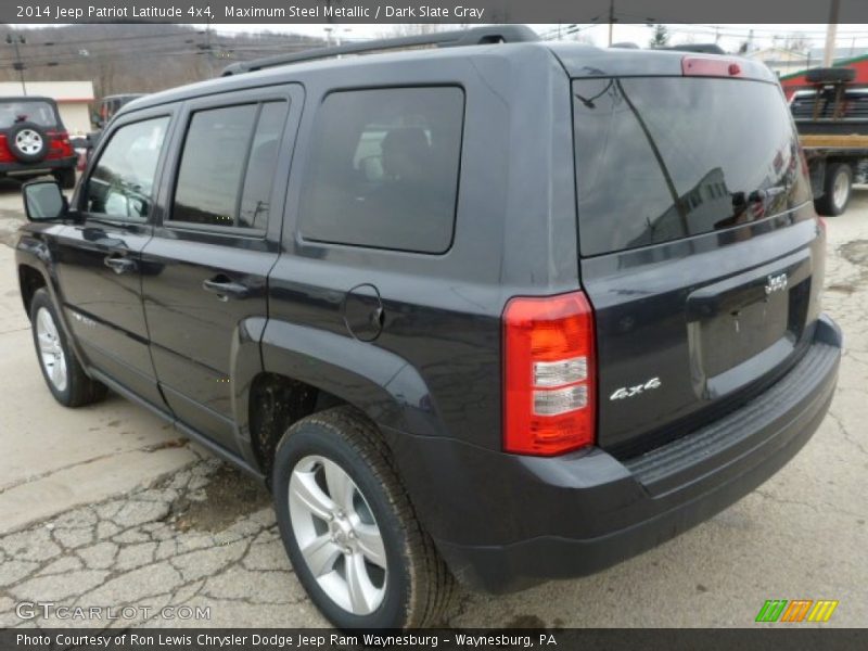 Maximum Steel Metallic / Dark Slate Gray 2014 Jeep Patriot Latitude 4x4