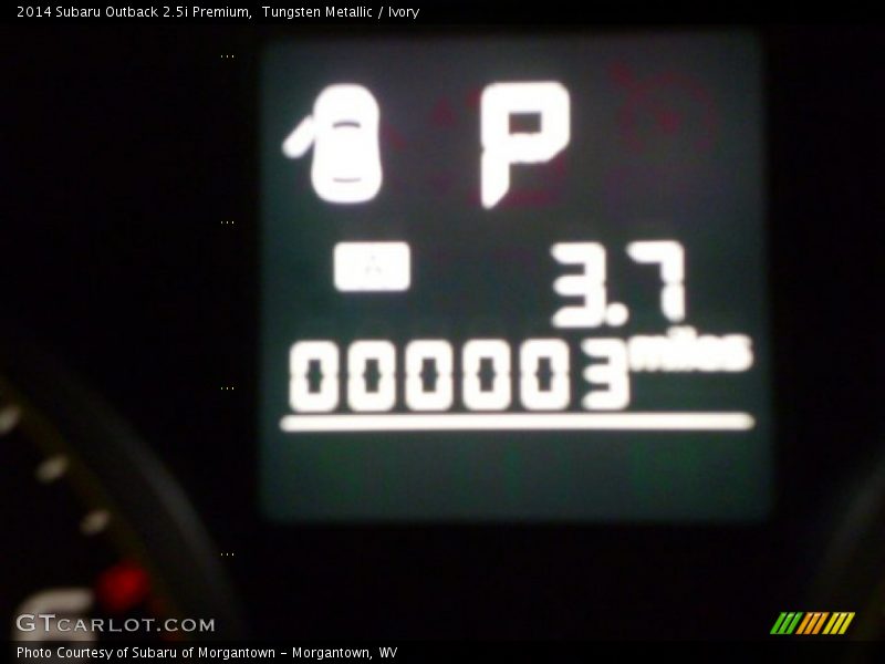Tungsten Metallic / Ivory 2014 Subaru Outback 2.5i Premium