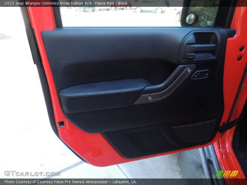 Flame Red / Black 2013 Jeep Wrangler Unlimited Moab Edition 4x4