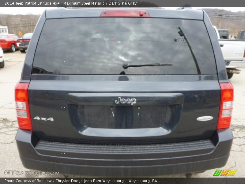 Maximum Steel Metallic / Dark Slate Gray 2014 Jeep Patriot Latitude 4x4