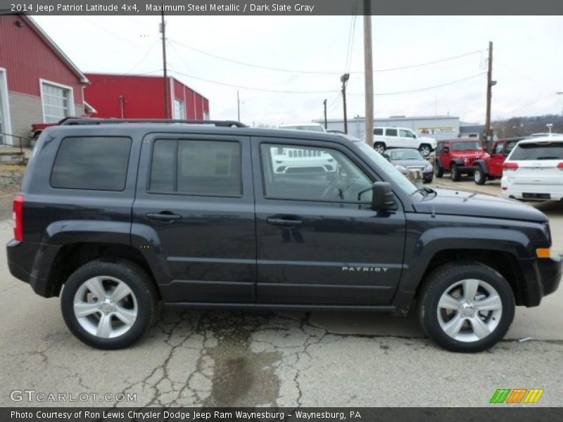 Maximum Steel Metallic / Dark Slate Gray 2014 Jeep Patriot Latitude 4x4