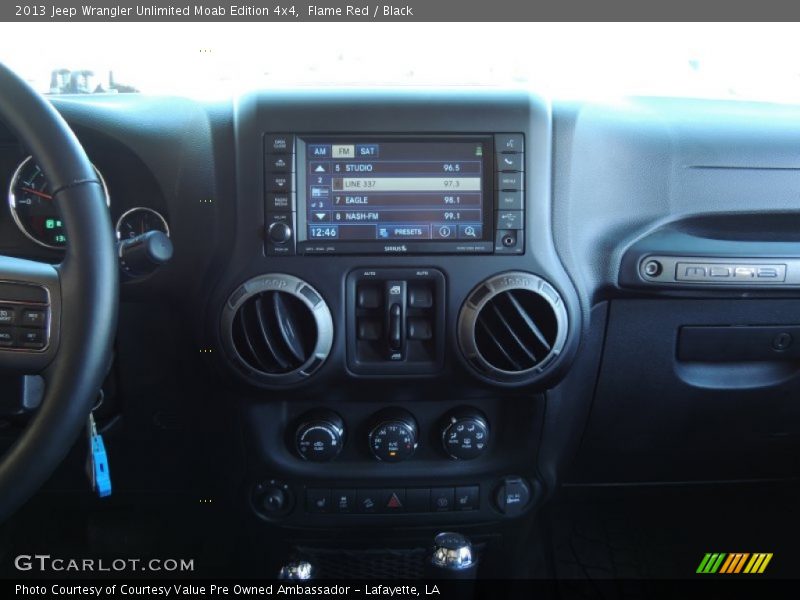 Flame Red / Black 2013 Jeep Wrangler Unlimited Moab Edition 4x4
