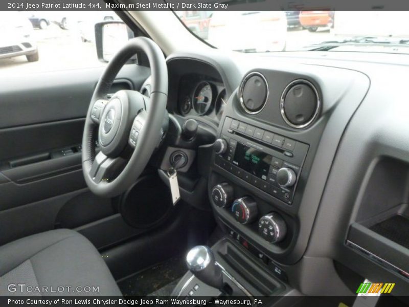 Maximum Steel Metallic / Dark Slate Gray 2014 Jeep Patriot Latitude 4x4