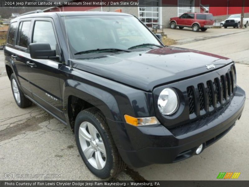 Maximum Steel Metallic / Dark Slate Gray 2014 Jeep Patriot Latitude 4x4