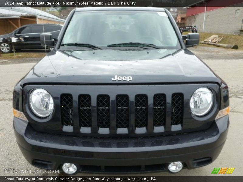 Maximum Steel Metallic / Dark Slate Gray 2014 Jeep Patriot Latitude 4x4