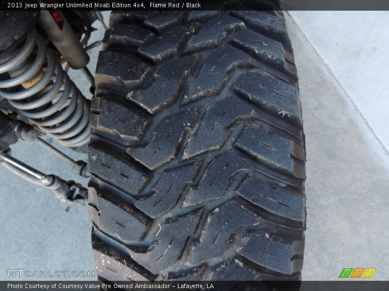 Flame Red / Black 2013 Jeep Wrangler Unlimited Moab Edition 4x4