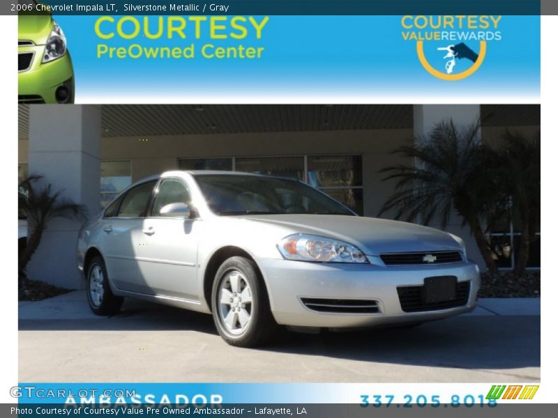 Silverstone Metallic / Gray 2006 Chevrolet Impala LT