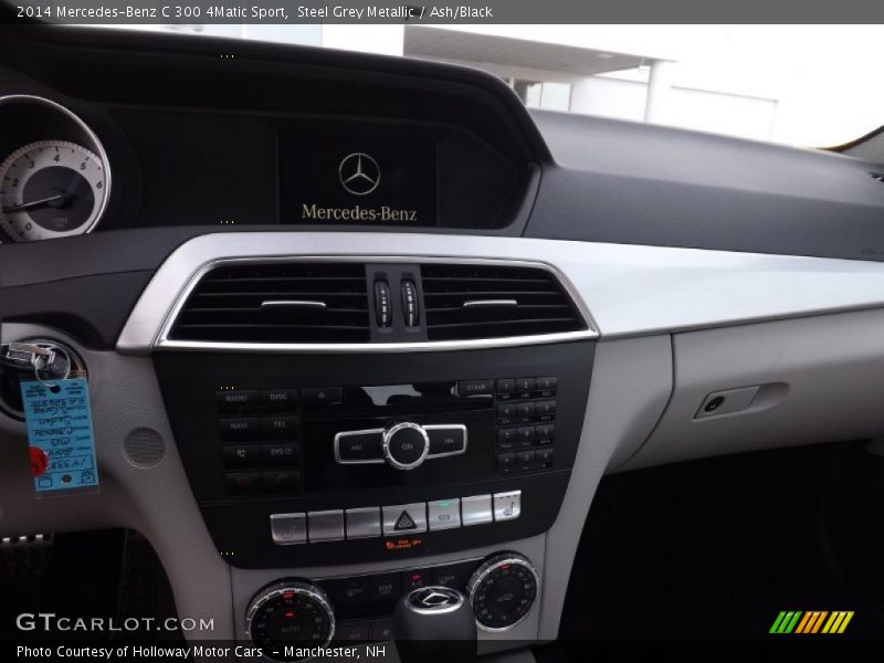 Steel Grey Metallic / Ash/Black 2014 Mercedes-Benz C 300 4Matic Sport