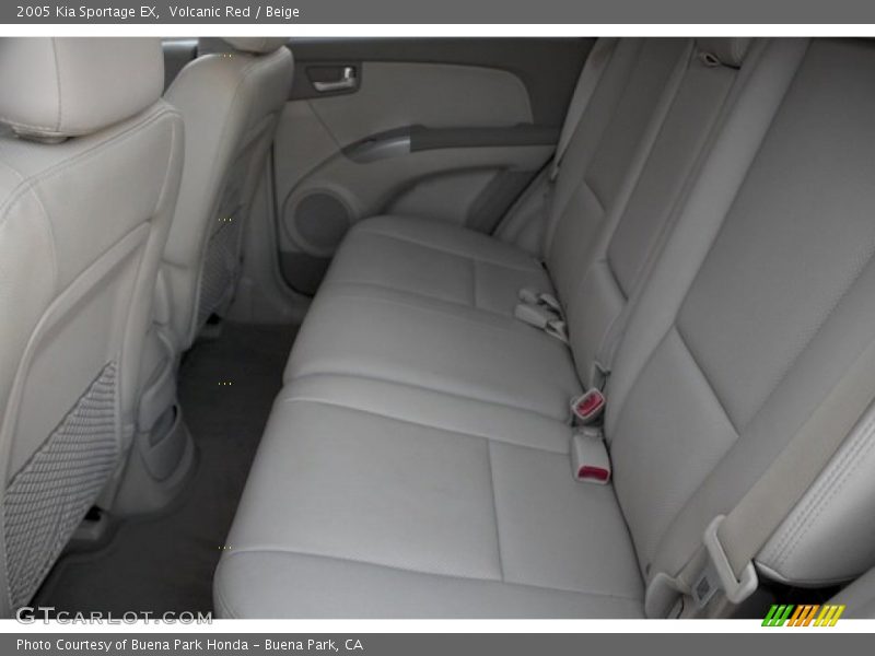Volcanic Red / Beige 2005 Kia Sportage EX