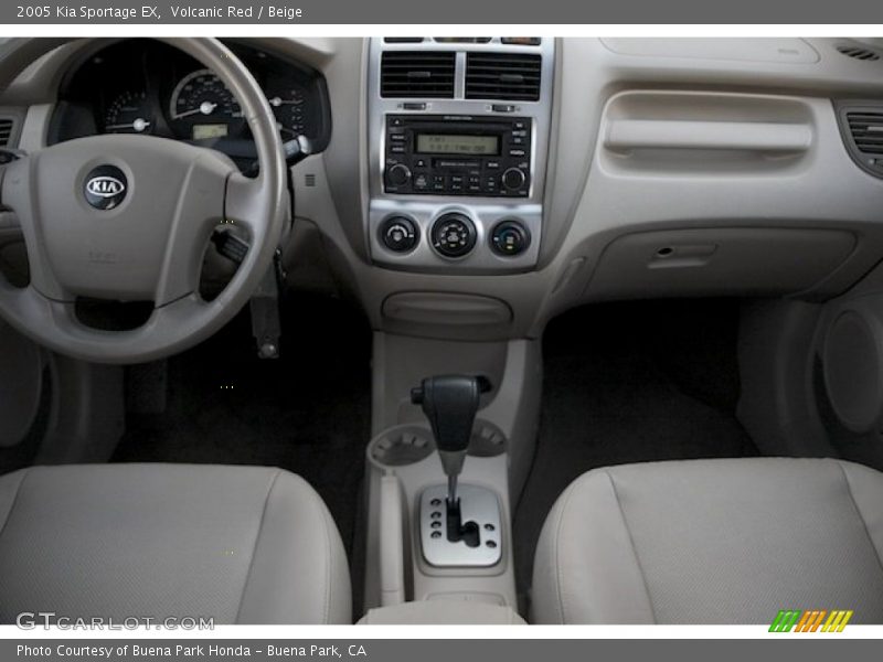 Volcanic Red / Beige 2005 Kia Sportage EX