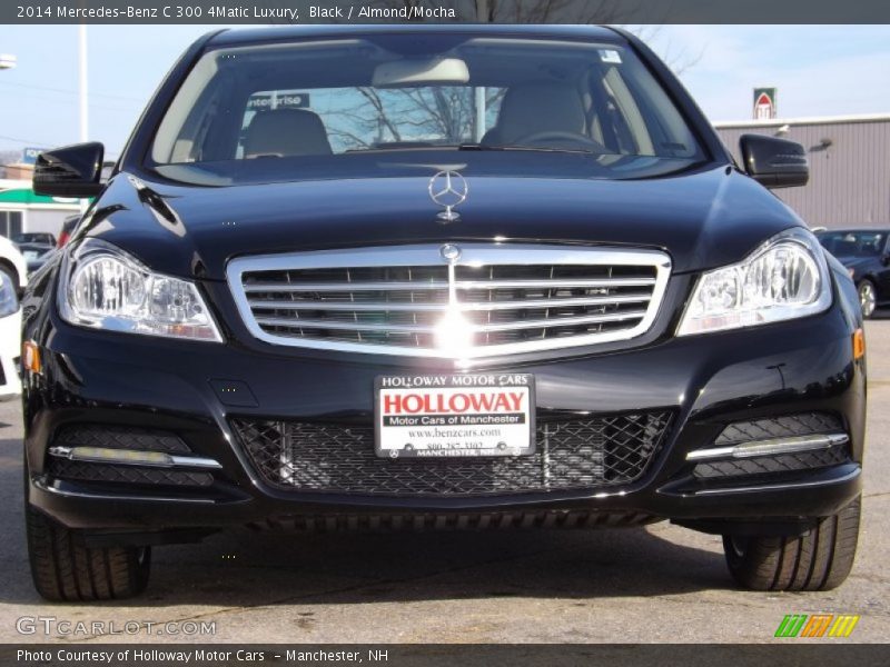 Black / Almond/Mocha 2014 Mercedes-Benz C 300 4Matic Luxury