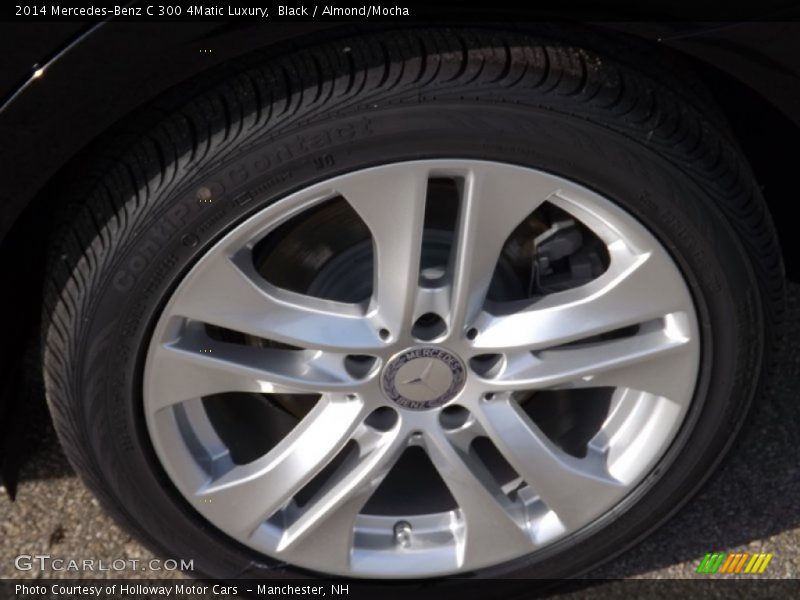 Black / Almond/Mocha 2014 Mercedes-Benz C 300 4Matic Luxury