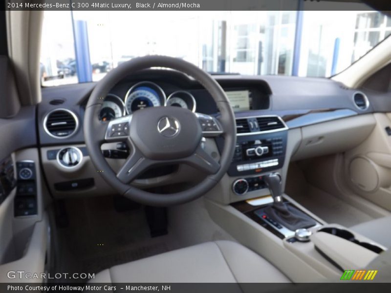 Black / Almond/Mocha 2014 Mercedes-Benz C 300 4Matic Luxury