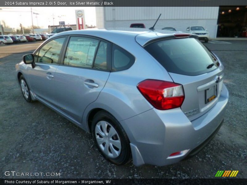 Ice Silver Metallic / Black 2014 Subaru Impreza 2.0i 5 Door