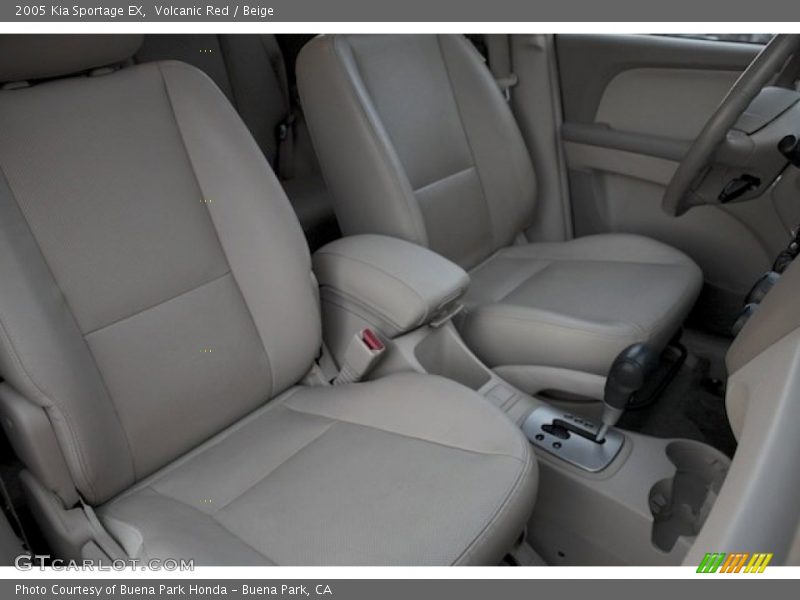 Volcanic Red / Beige 2005 Kia Sportage EX