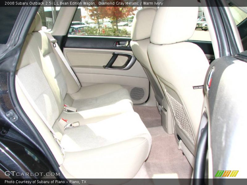 Diamond Gray Metallic / Warm Ivory 2008 Subaru Outback 2.5i L.L.Bean Edition Wagon