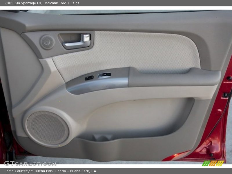 Volcanic Red / Beige 2005 Kia Sportage EX