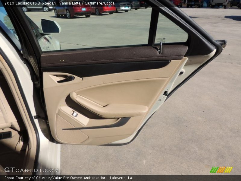 Vanilla Latte / Cashmere/Cocoa 2010 Cadillac CTS 3.6 Sedan