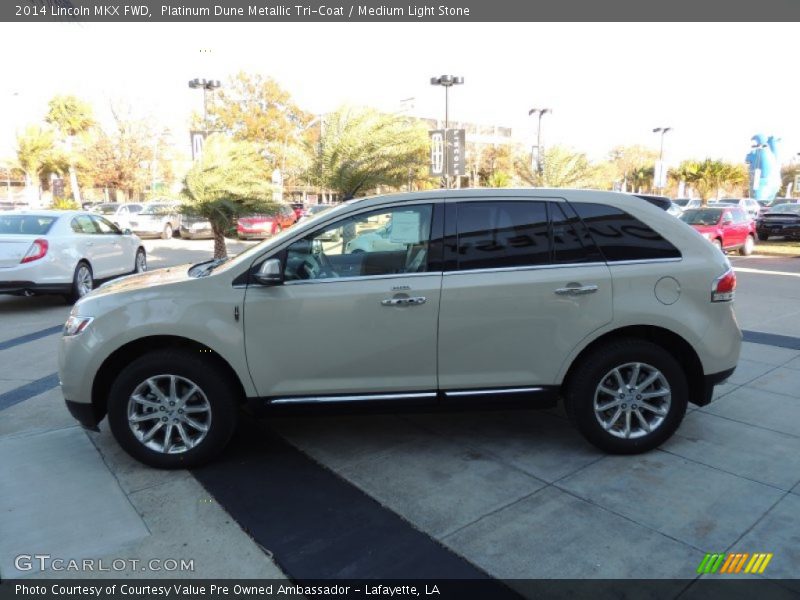  2014 MKX FWD Platinum Dune Metallic Tri-Coat