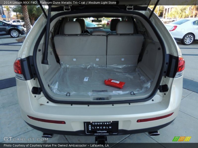 Platinum Dune Metallic Tri-Coat / Medium Light Stone 2014 Lincoln MKX FWD