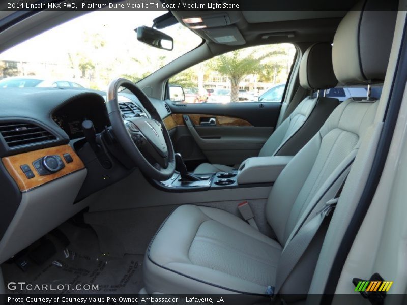 Front Seat of 2014 MKX FWD
