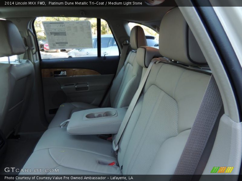 Rear Seat of 2014 MKX FWD