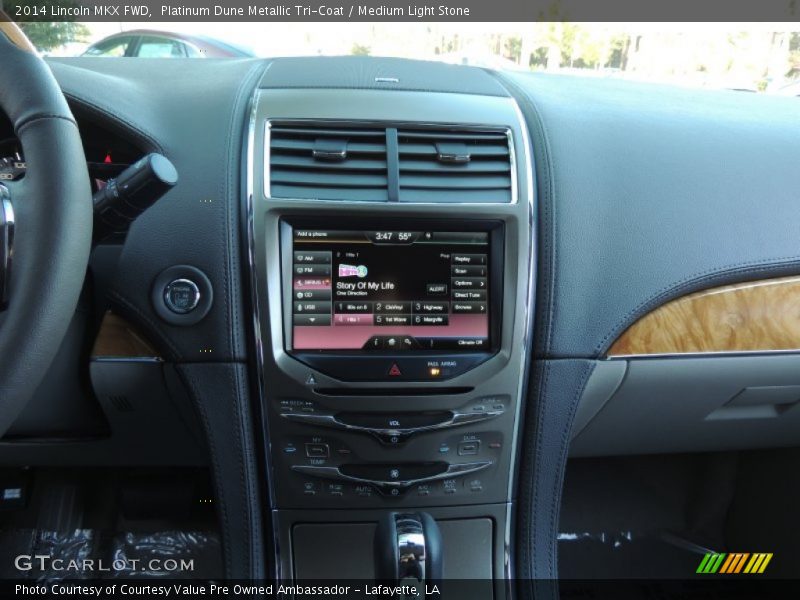 Platinum Dune Metallic Tri-Coat / Medium Light Stone 2014 Lincoln MKX FWD