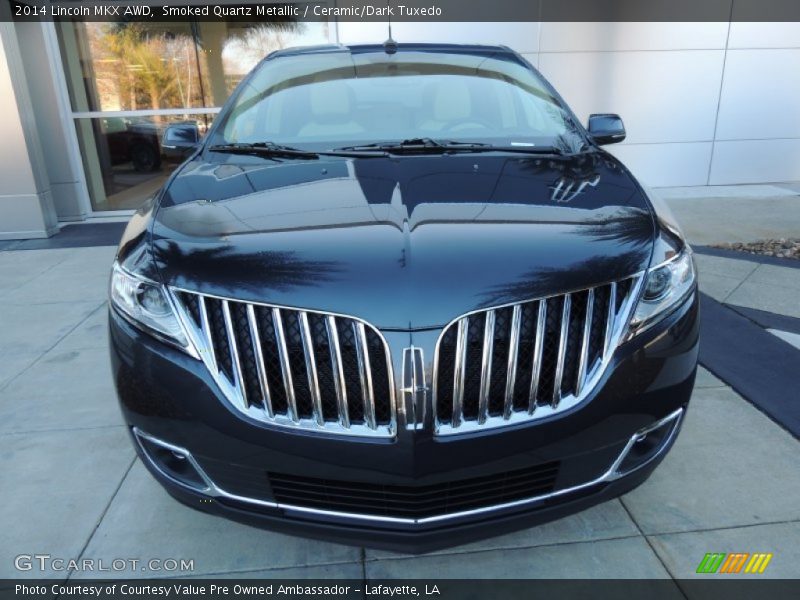 Smoked Quartz Metallic / Ceramic/Dark Tuxedo 2014 Lincoln MKX AWD