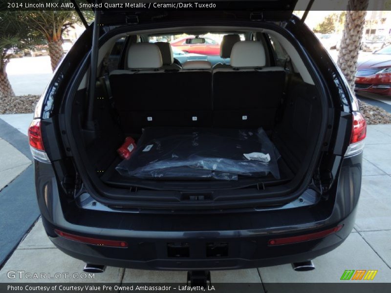 Smoked Quartz Metallic / Ceramic/Dark Tuxedo 2014 Lincoln MKX AWD
