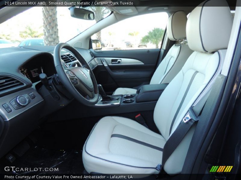 Front Seat of 2014 MKX AWD