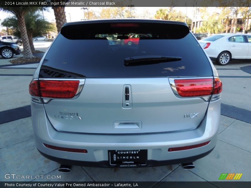 Ingot Silver Metallic / Charcoal Black 2014 Lincoln MKX FWD