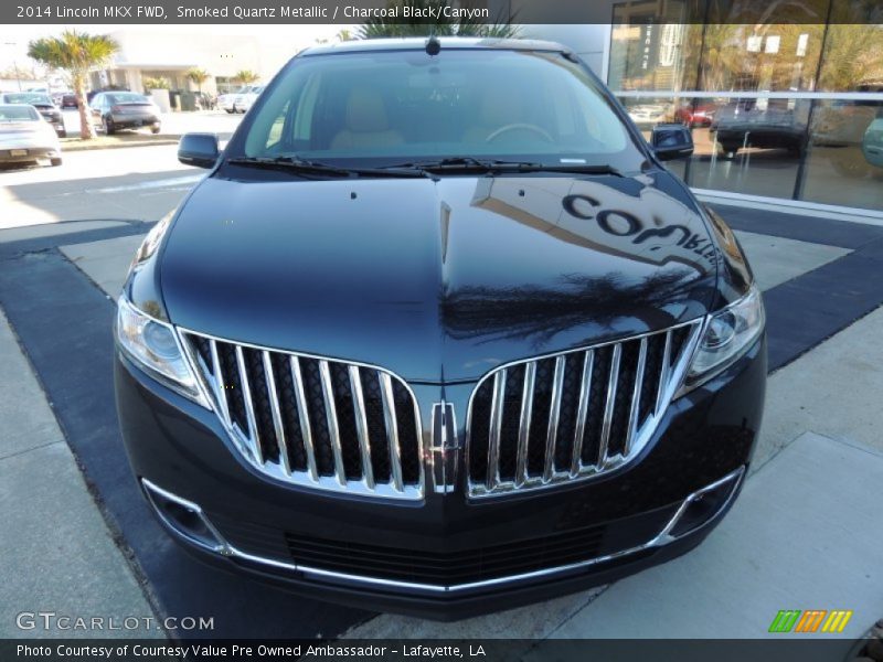 Smoked Quartz Metallic / Charcoal Black/Canyon 2014 Lincoln MKX FWD