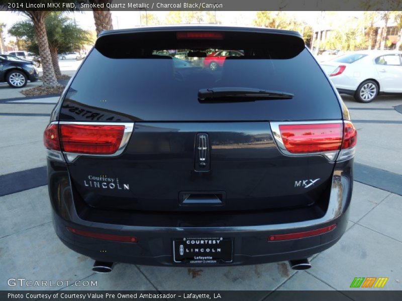Smoked Quartz Metallic / Charcoal Black/Canyon 2014 Lincoln MKX FWD