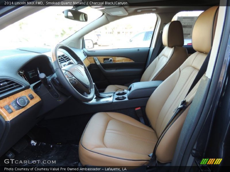 Front Seat of 2014 MKX FWD