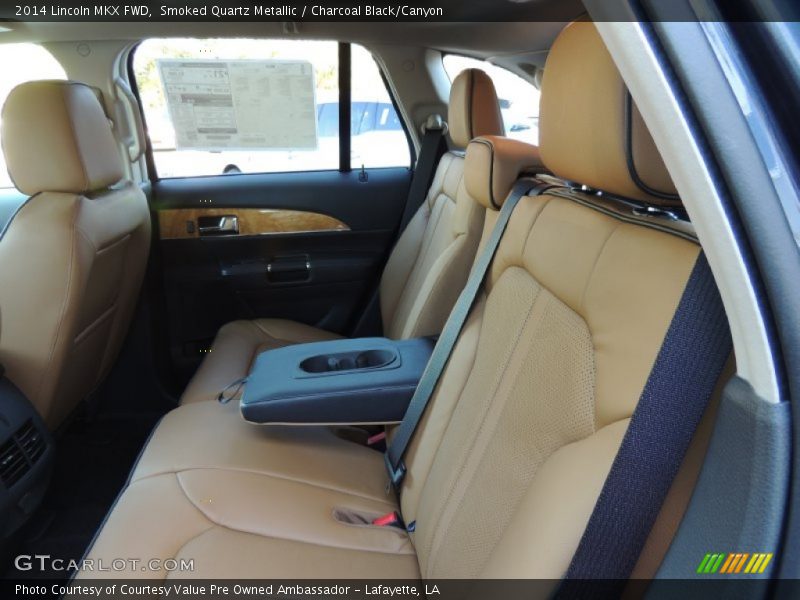 Rear Seat of 2014 MKX FWD