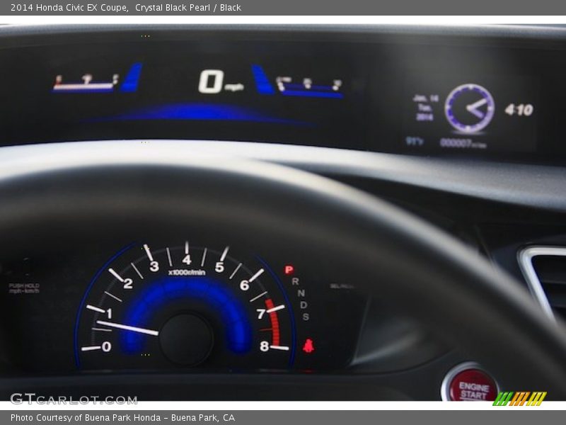  2014 Civic EX Coupe EX Coupe Gauges