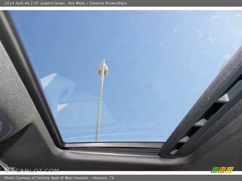 Ibis White / Chestnut Brown/Black 2014 Audi A4 2.0T quattro Sedan