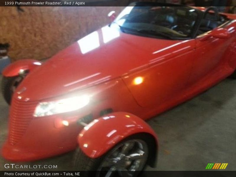 Red / Agate 1999 Plymouth Prowler Roadster