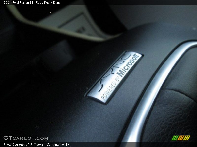 Ruby Red / Dune 2014 Ford Fusion SE