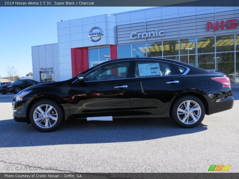 Super Black / Charcoal 2014 Nissan Altima 2.5 SV