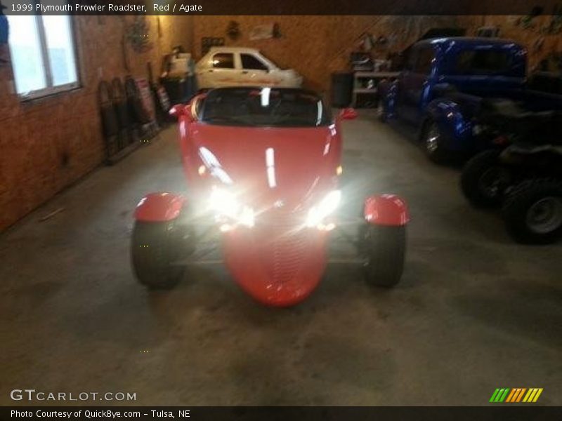 Red / Agate 1999 Plymouth Prowler Roadster