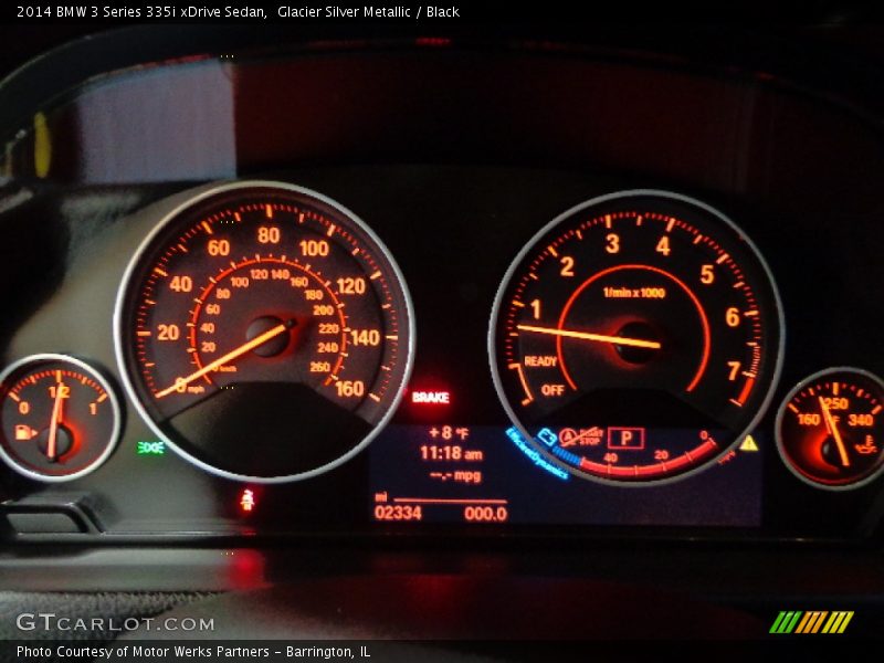  2014 3 Series 335i xDrive Sedan 335i xDrive Sedan Gauges